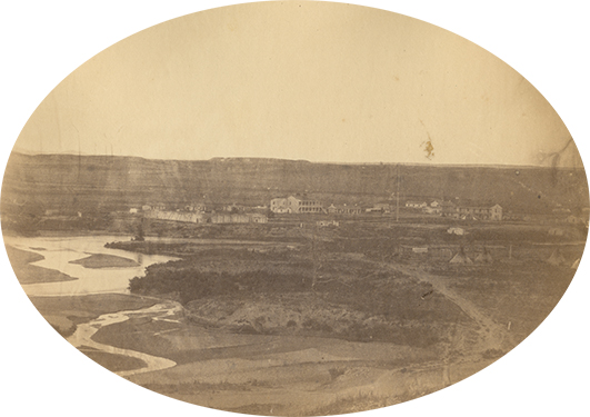 Fort Laramie circa 1858