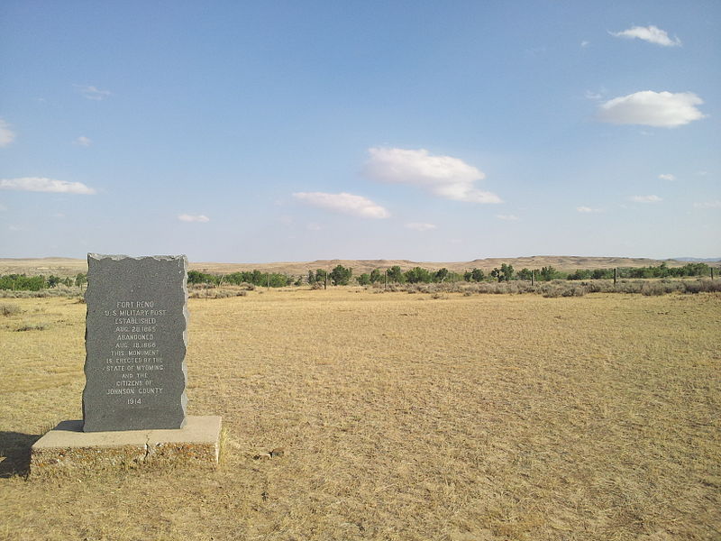 Fort Reno Plaque