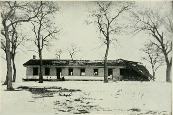 Ruins of Fort Crawford Hospital Circa 1903
