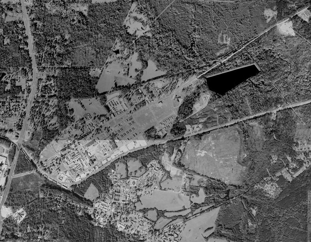 Aerial View of Camp Beauregard