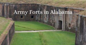 View of Fort Morgan - Army Forts in Alabama