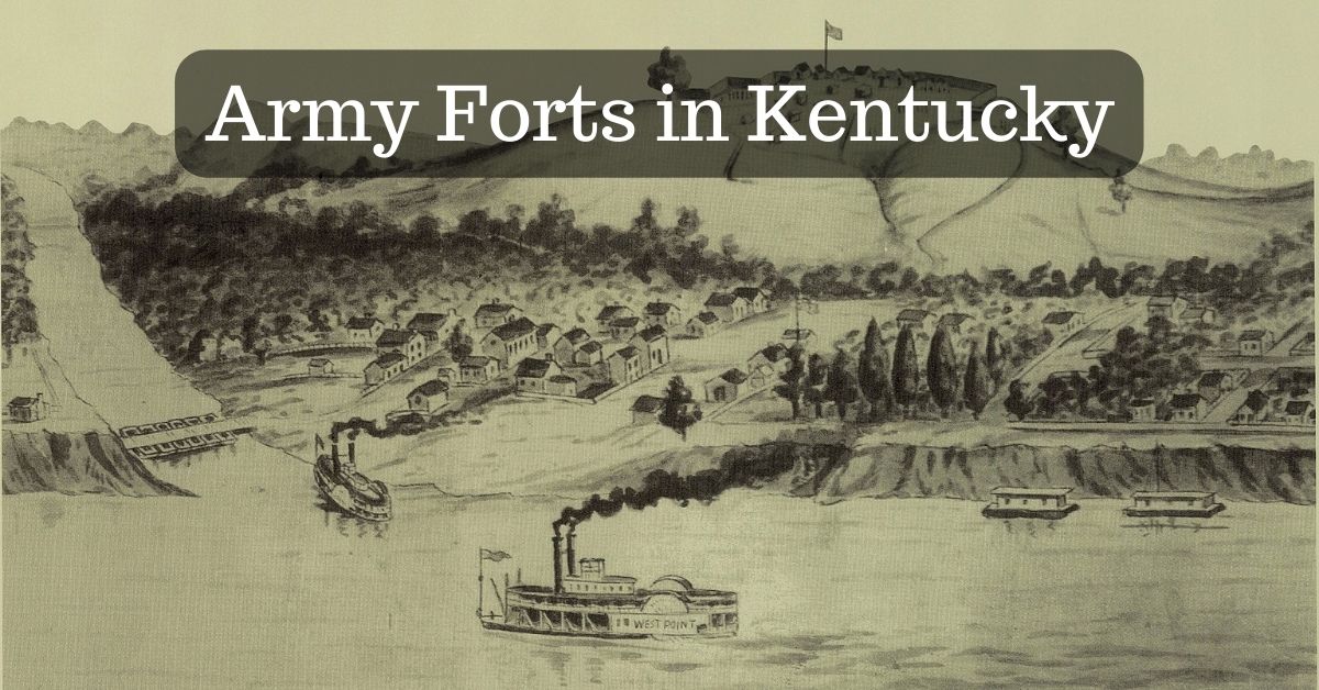 Drawing of Fort Campbell - Army Forts in Kentucky