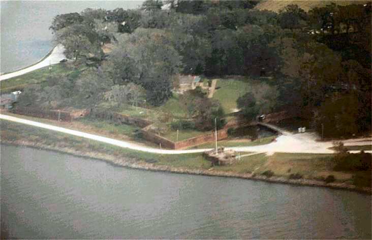 Aerial View of Fort Jackson