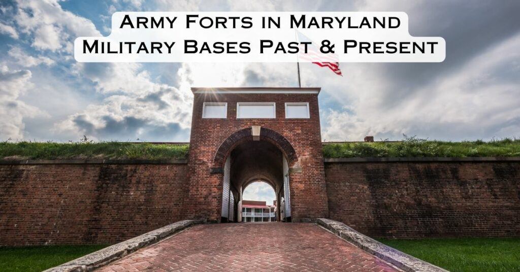 Army Forts In Maryland Military Bases Past Present