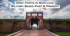 Entrance to Fort McHenry - Army Forts in Maryland