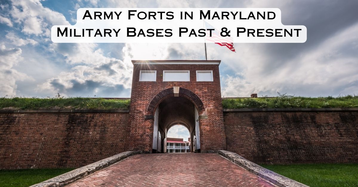 Army Forts In Maryland Military Bases Past Present