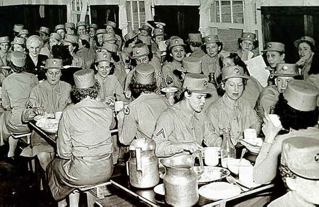 Camp Crowder WACs Mess Hall 1943