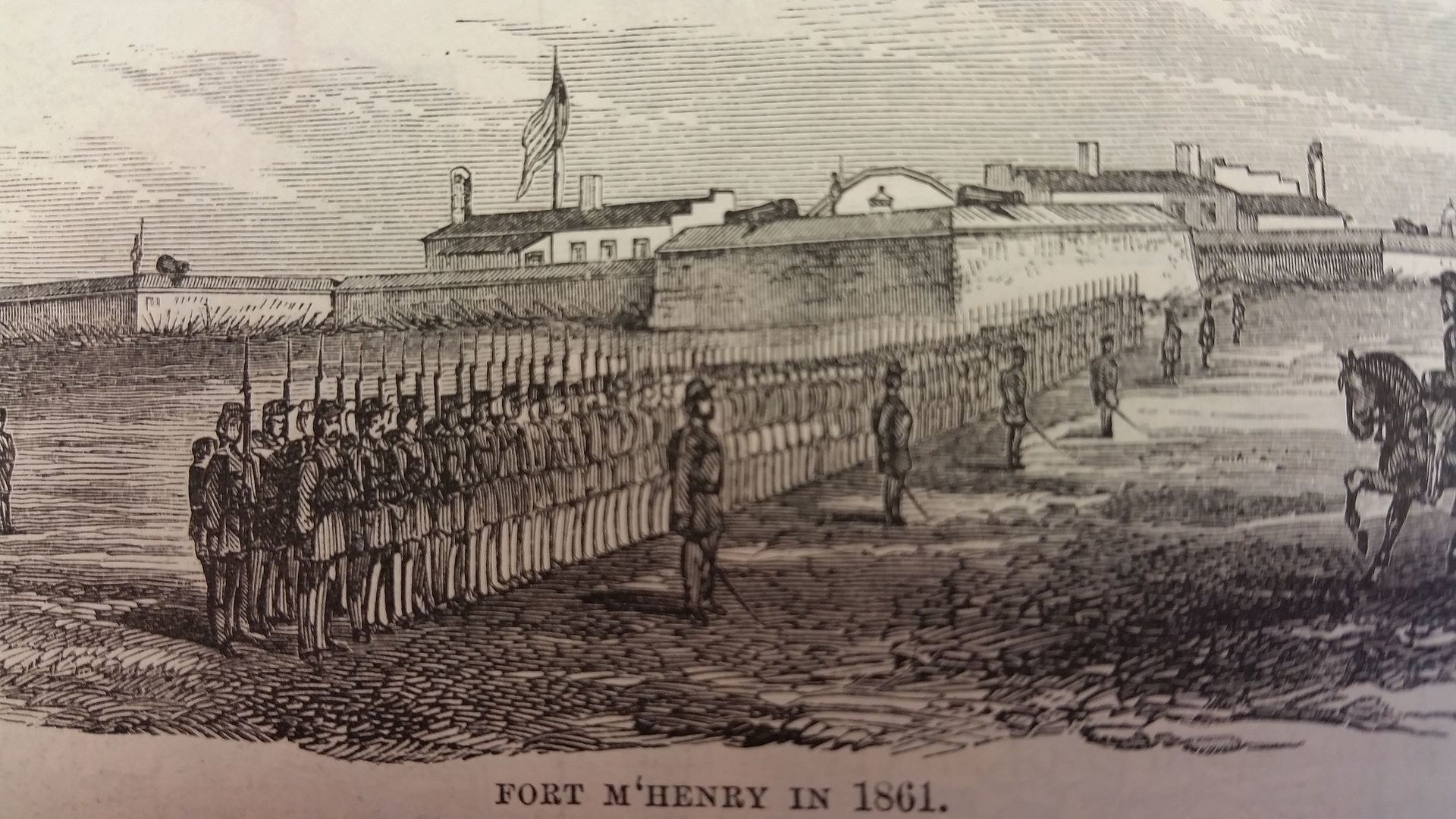 Sketch of Fort McHenry 1861