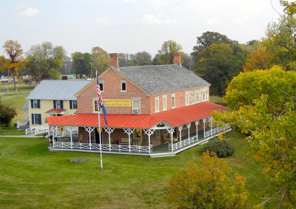 Chimney point historic building