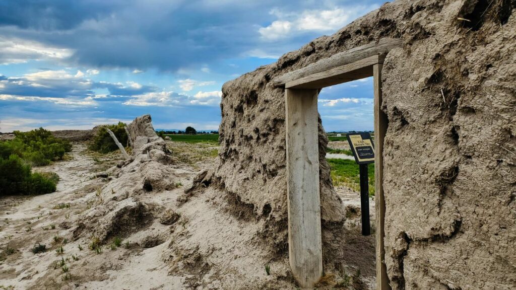 Ruins of Fort Deseret in Utah