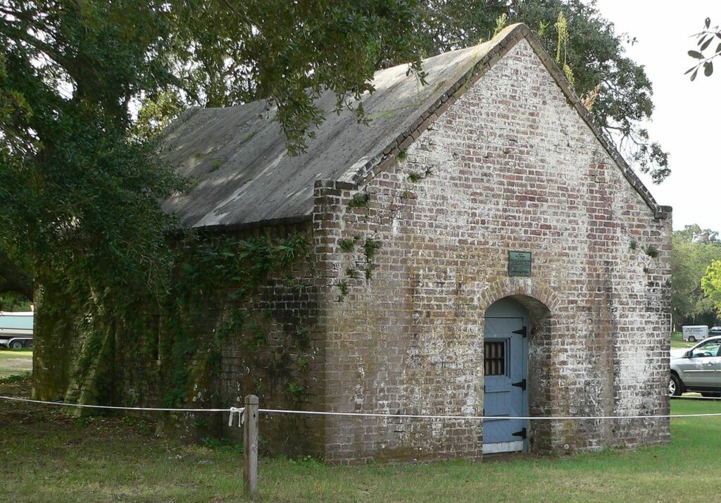 Fort Johnson powder magazine