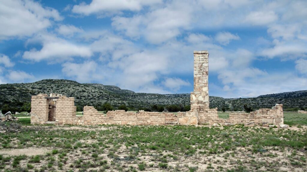 Ruins of Fort Lancaster