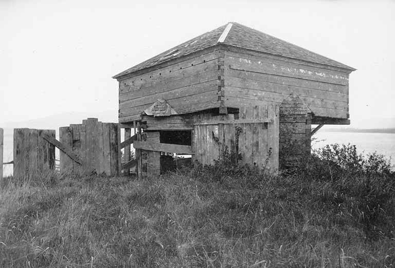 Remains of Fort Bellingham 1894