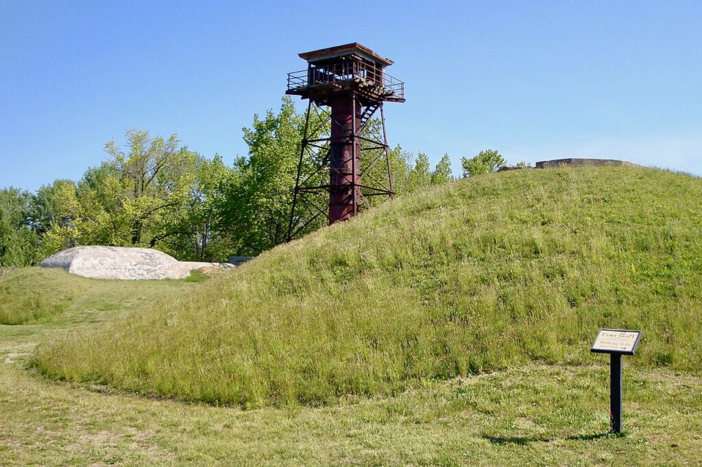 Fort Mott Gun Fire Control Tower