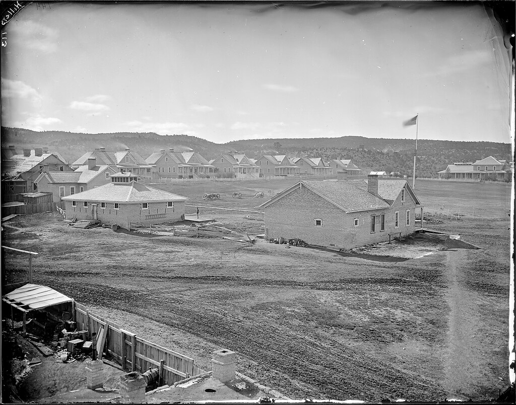 1870s Photo of Fort Wingate