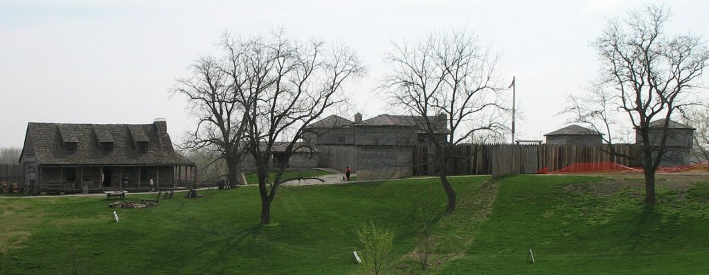 Reconstructed Fort Osage