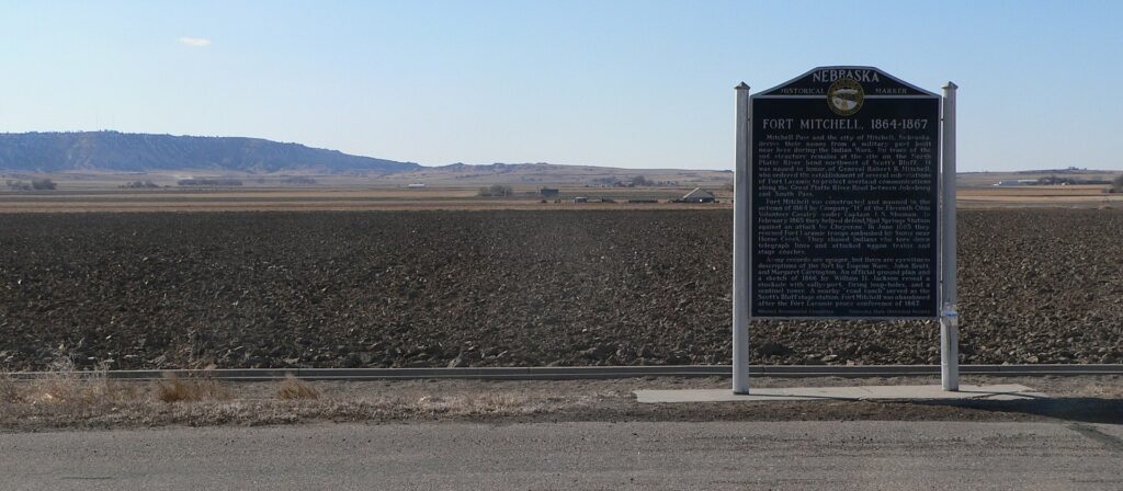 Fort Mitchell Nebraska historical marker