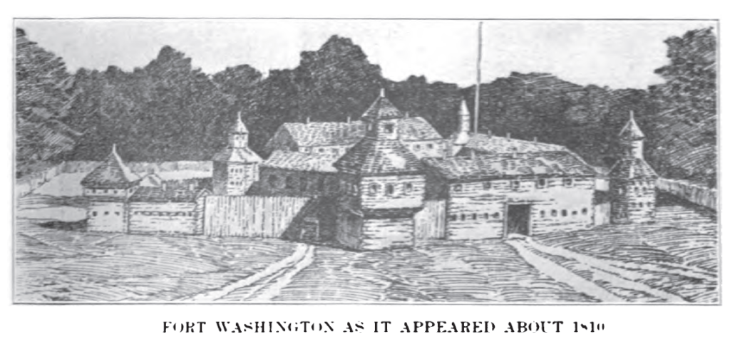 Sketch of Fort Washington