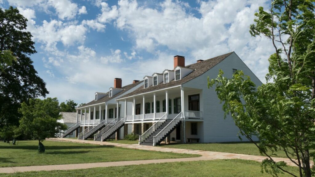 Officers Quarters at Fort Scott National Historic Site