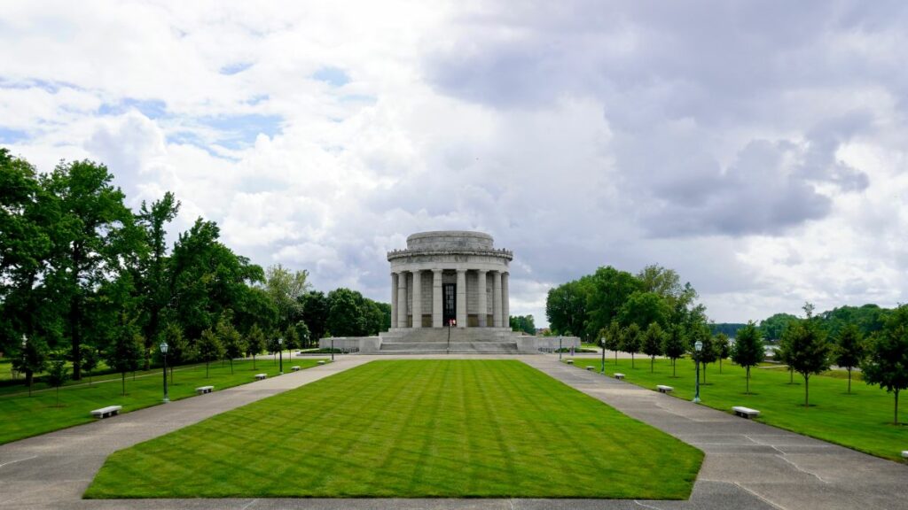 George Rogers Clark National Historical Park at site of Fort Sackville American Revolutionary