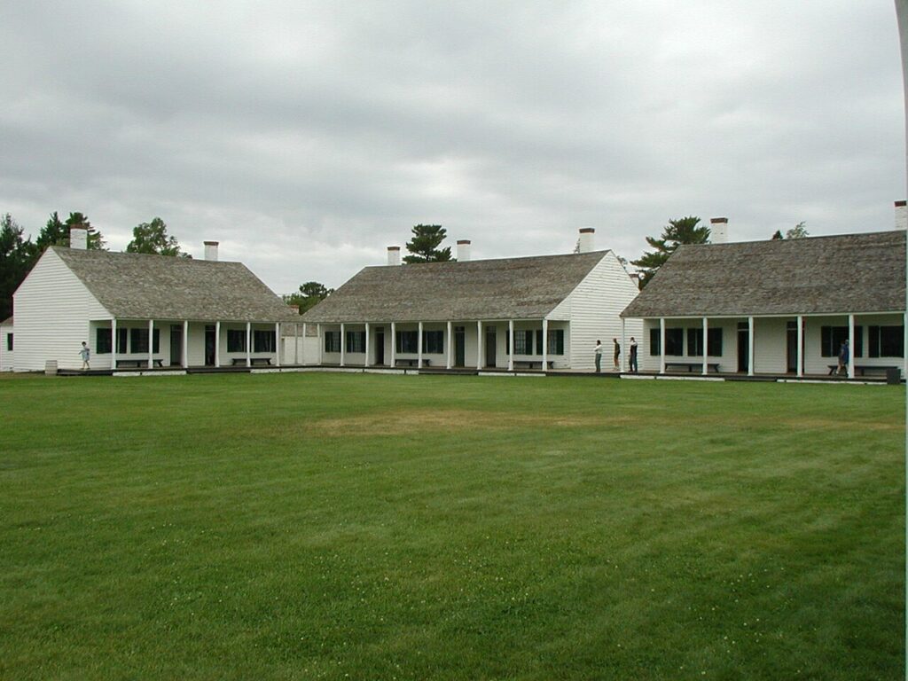 Officers Quarters at Fort Wilkins Historic State Park