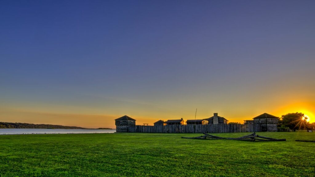 Replica of Old Fort Madison