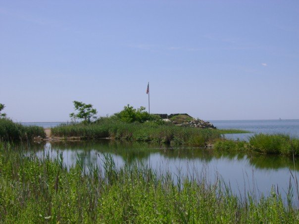 Reconstructed Black Rock Fort