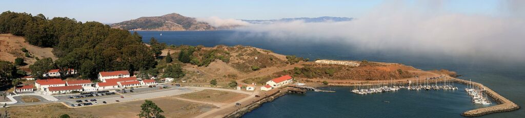 Panorama view of Fort Baker