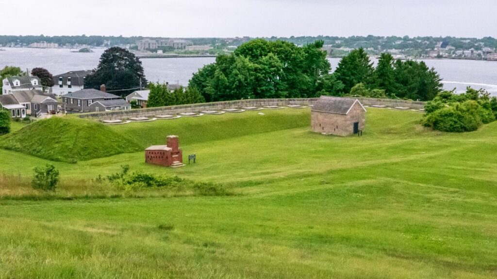 Lower Battery at Fort Griswold