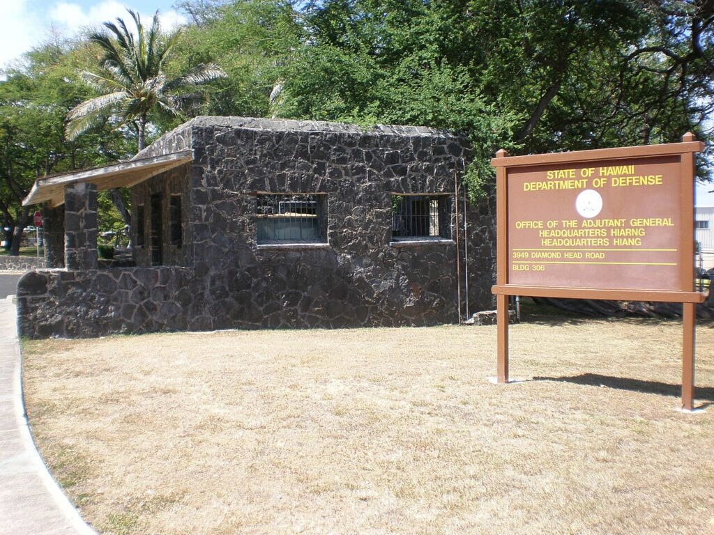 Fort Ruger Gatehouse and Sign