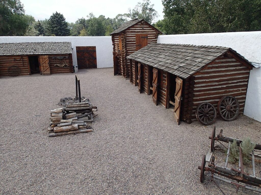 Replica of Fort Hall