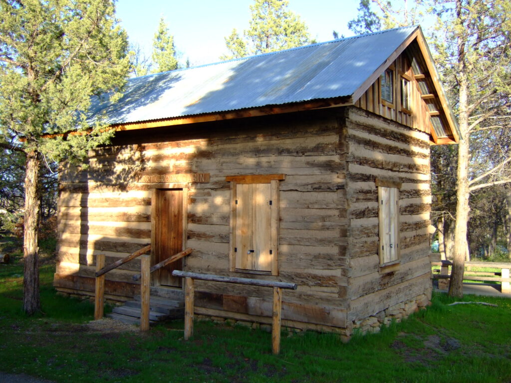 Original Cabin at Fort Crook