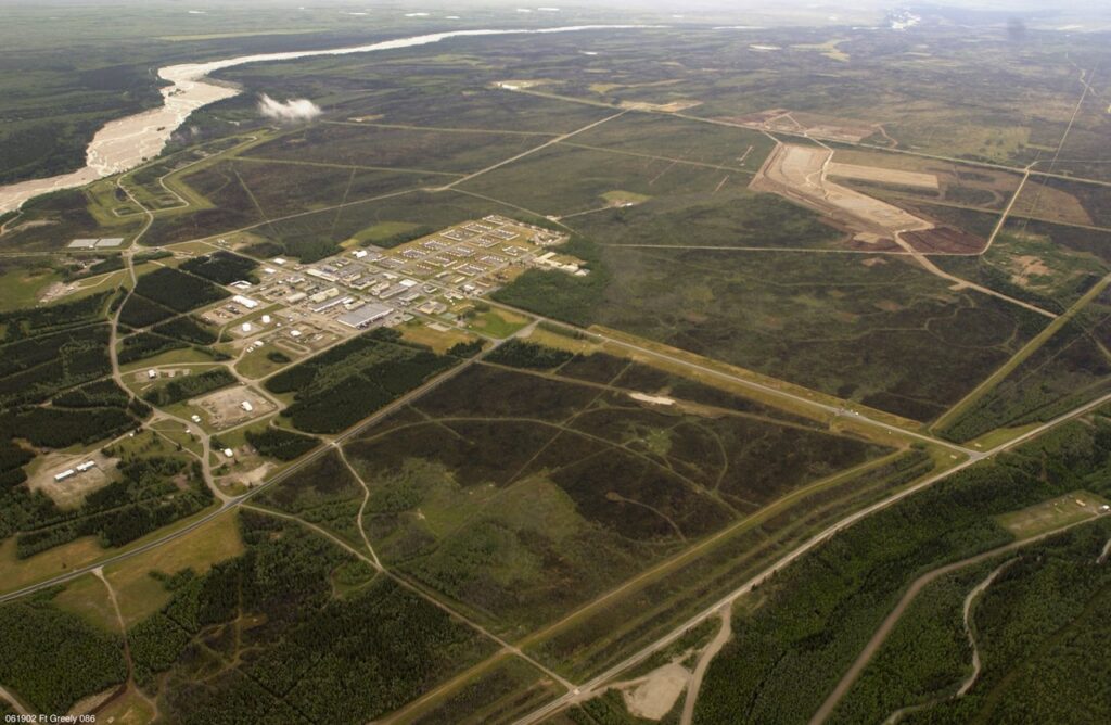 Aerial View of Fort Greely