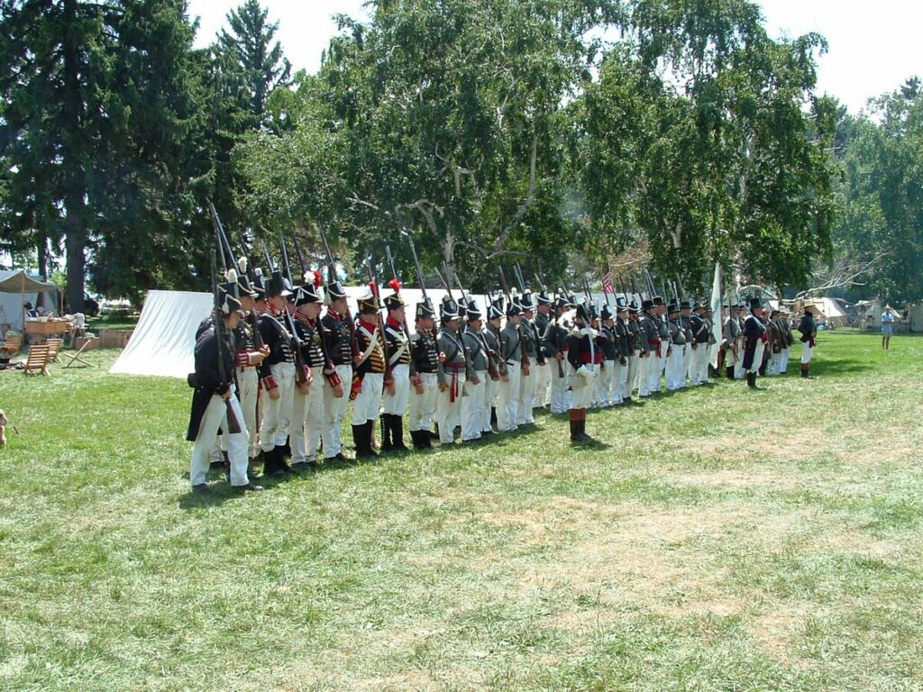 Siege of Fort Erie re-enactment