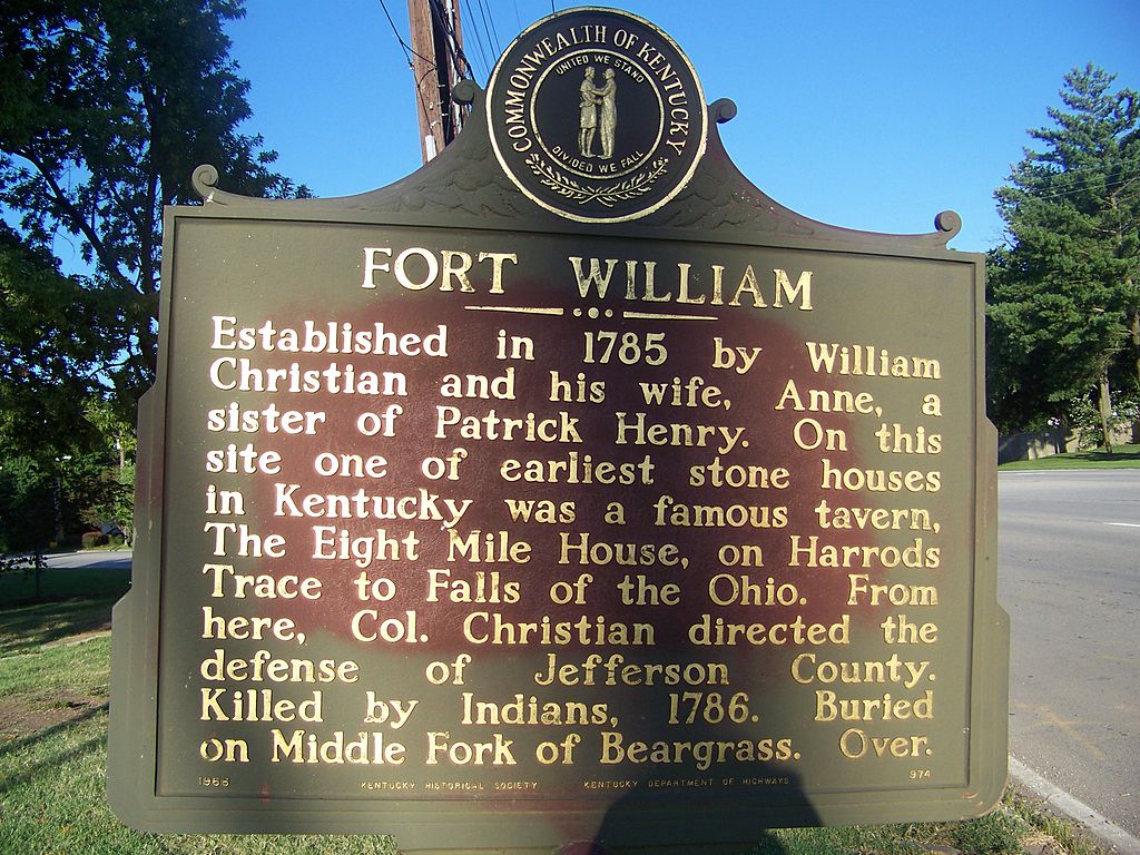 Fort Williams Historical Marker