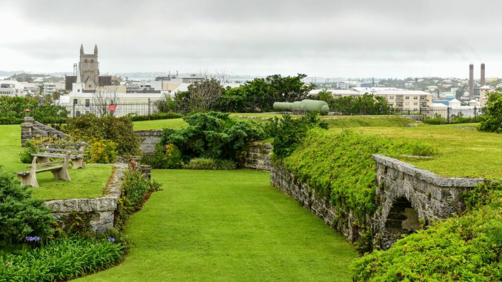 Fort Hamilton in Bermuda