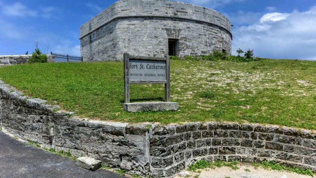 Fort St. Catherine in Bermuda