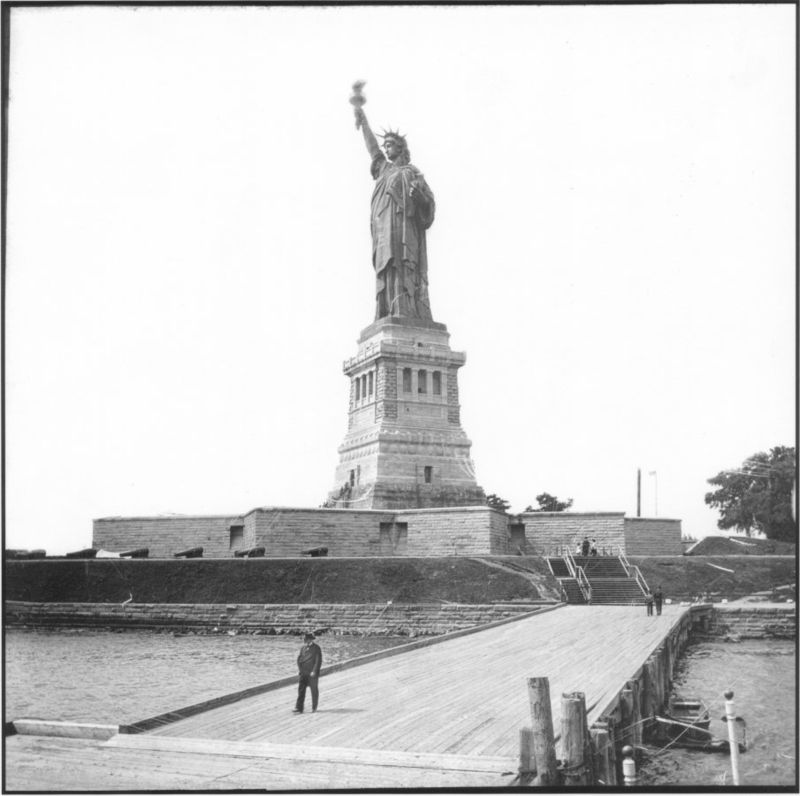 More details
Fort Wood's star-shaped walls became the base of the Statue of Liberty.