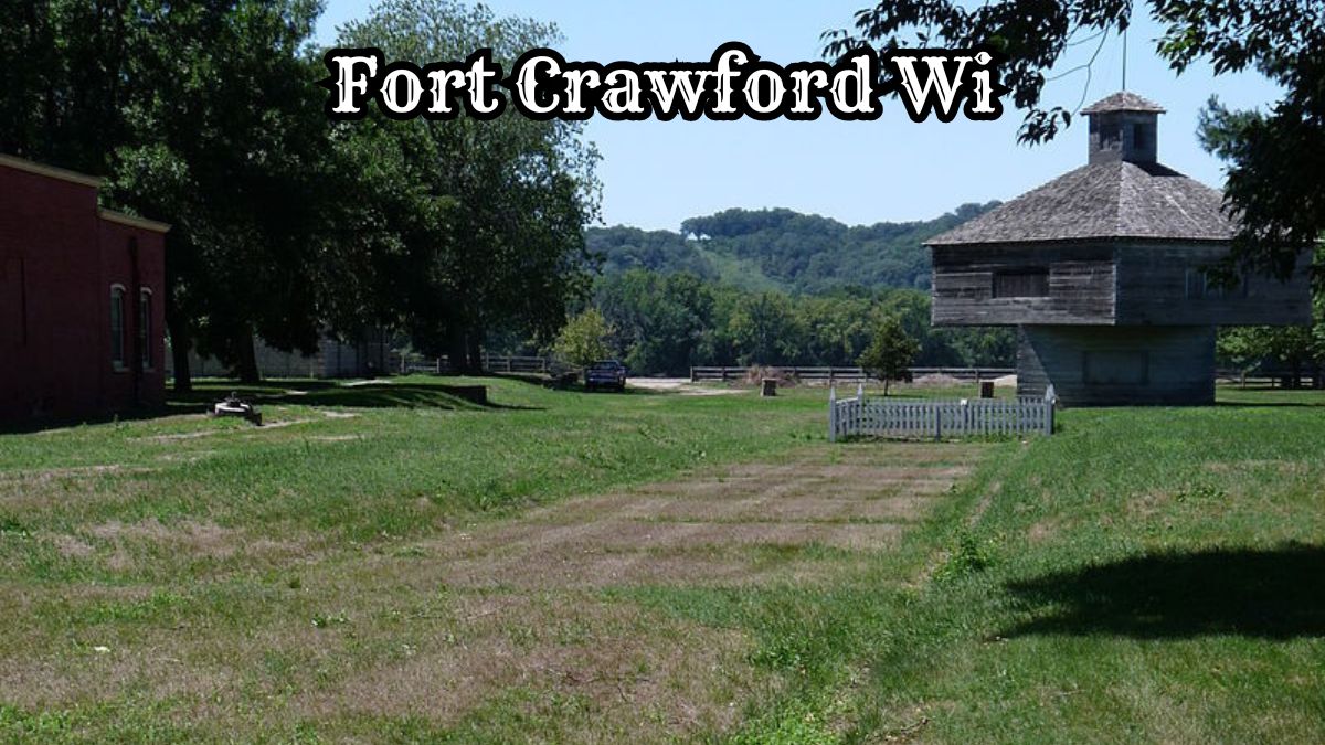 Footings of old fort Crawford in Wisconsin