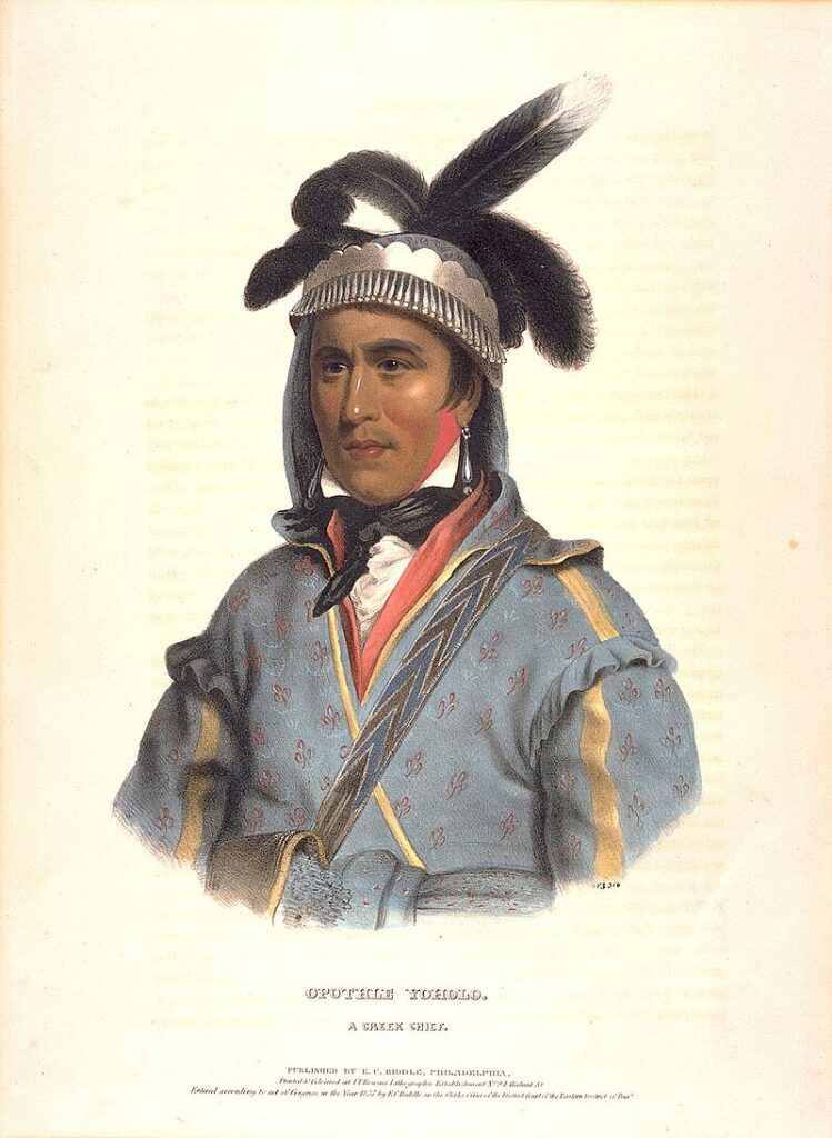 Opothle Yaholo Chief Creek Nation