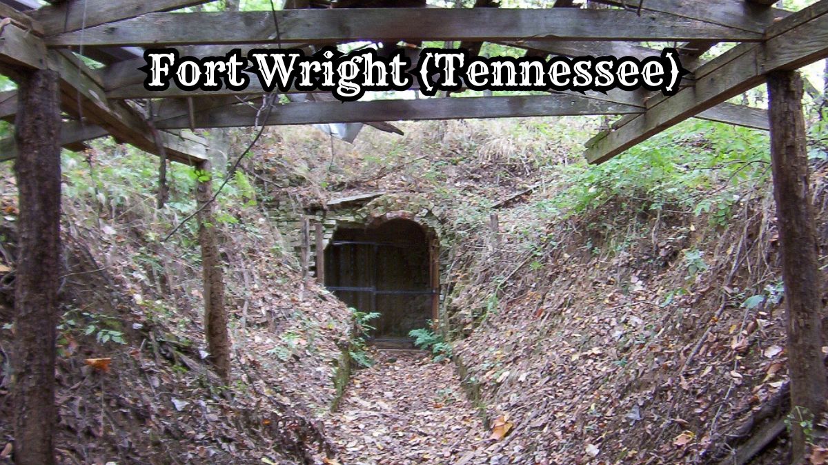 Entrance to Fort Wright Powder Mag Tennessee