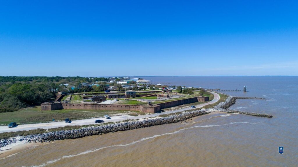 Fort Gaines in Alabama