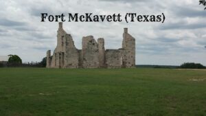 Ruins of Officers Quarters at Fort McKavett in Texas