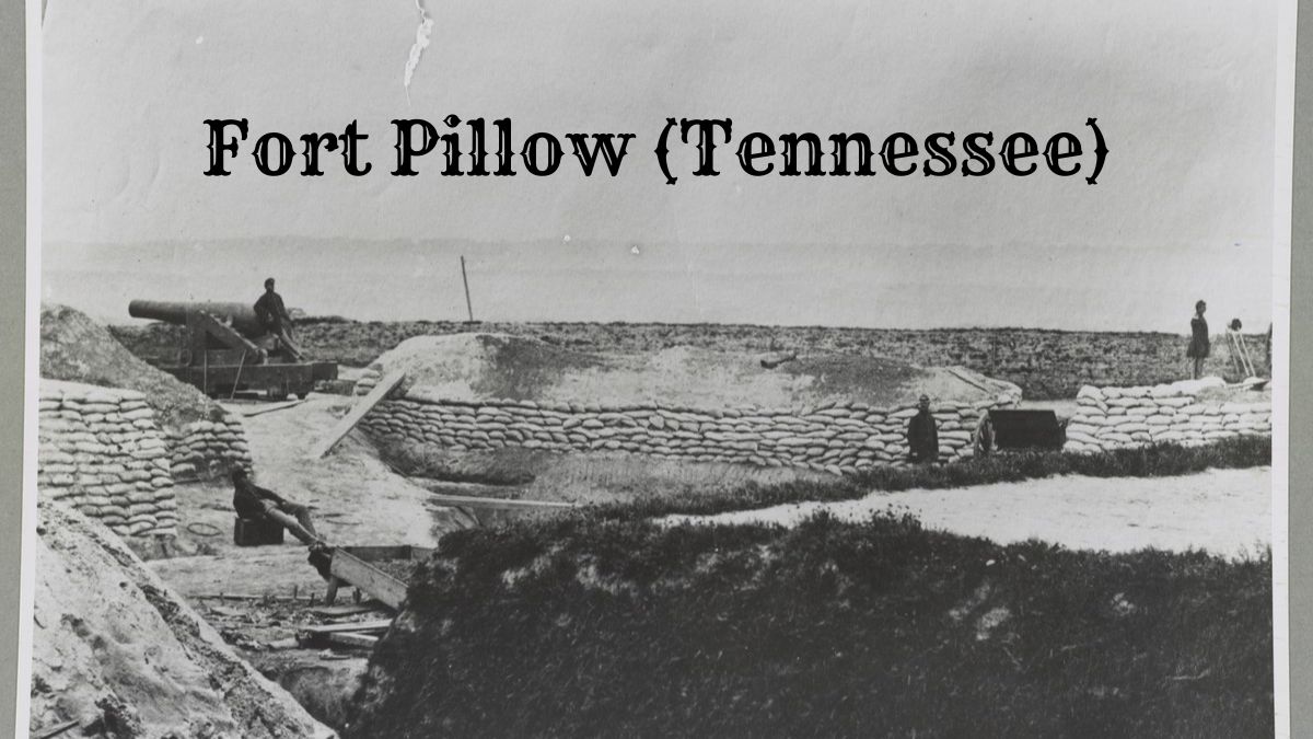 Old photo of Fort Pillow Tennessee