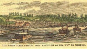 Post Card of Fort Randolph in Tennessee