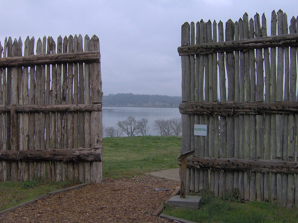 Fort Southwest Point Palisade wall