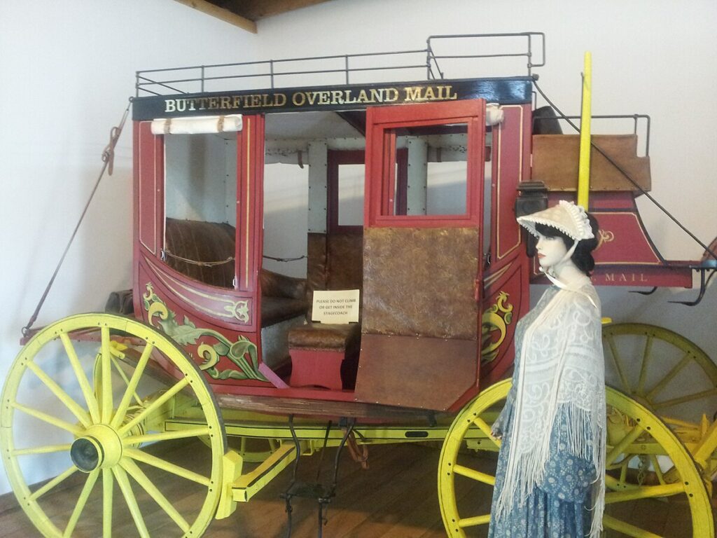 Butterfield Overland Mail Stagecoach