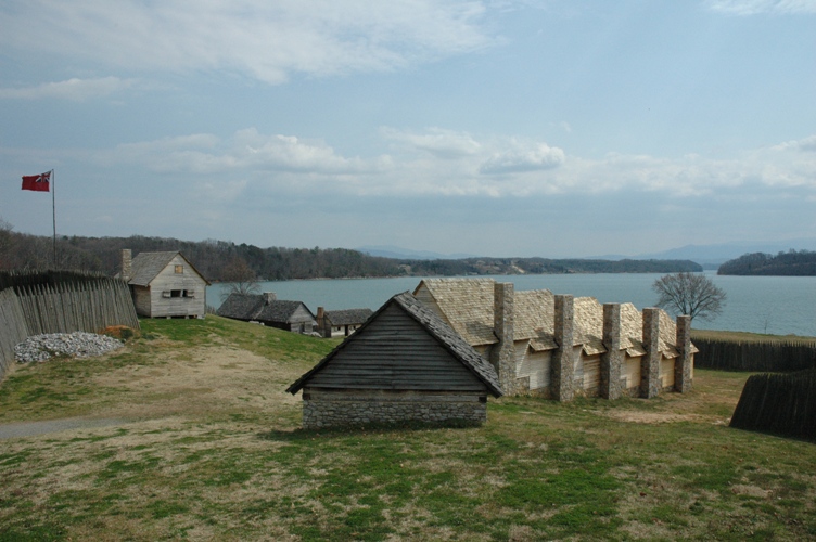 Interior of Fort Loudoun State Historic Park