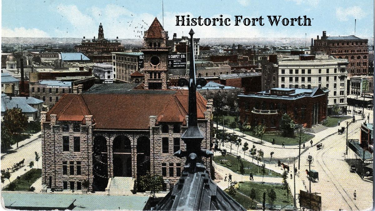 Postcard of Fort Worth Texas 1916