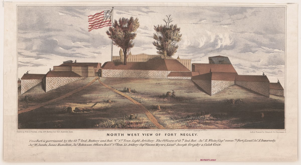 Fort Negley in Nashville, Tennessee: A Crucial Civil War Stronghold